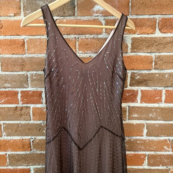 BCBGMaxAzria New Year's Eve Cocktail Dress Art Deco Vibes XS - Picture 2 of 11